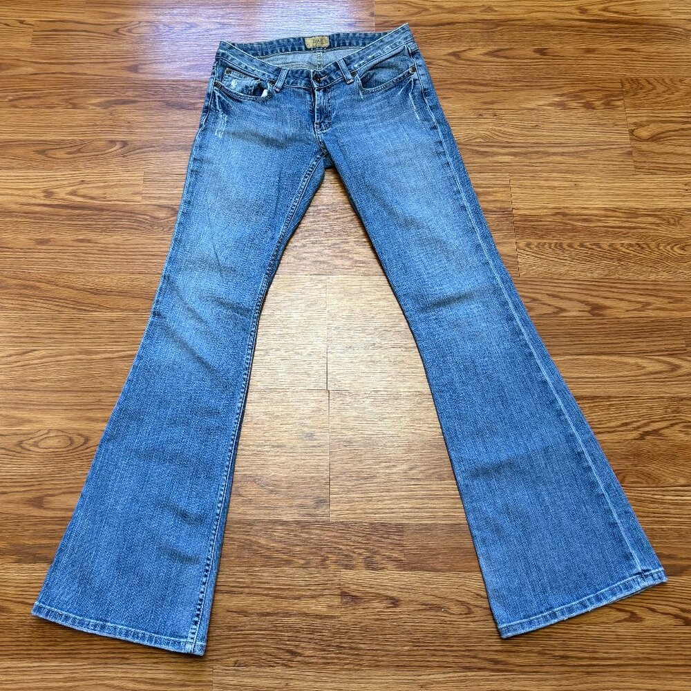 BKE Denim Starlite Stretch Low Rise Boot Cut Jeans